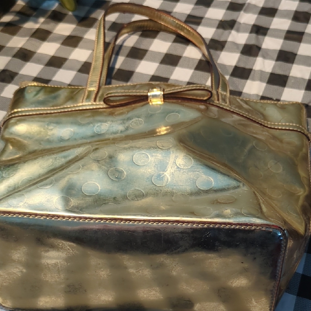 Kate Spade Gold Bow-Accent Women's Handbag